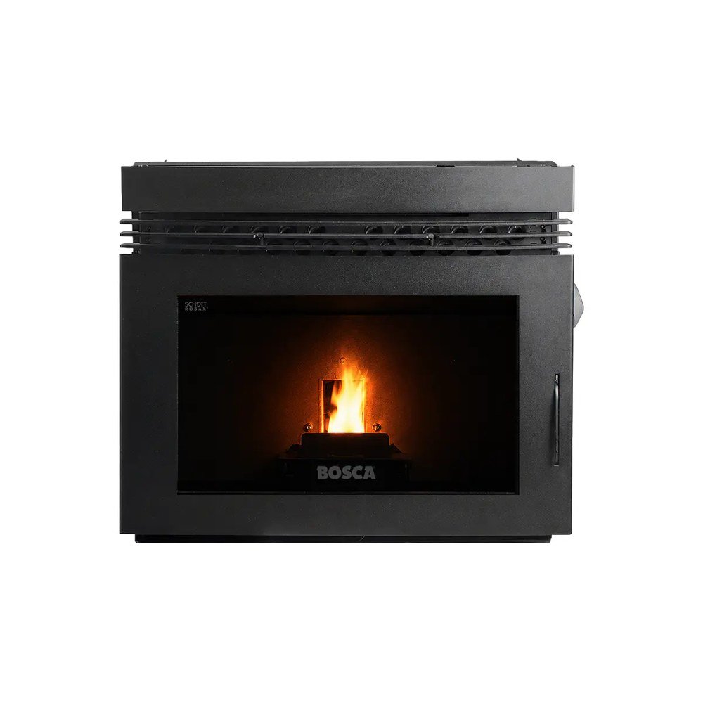 Chimenea a pellet Bosca Lúmina Black Vision